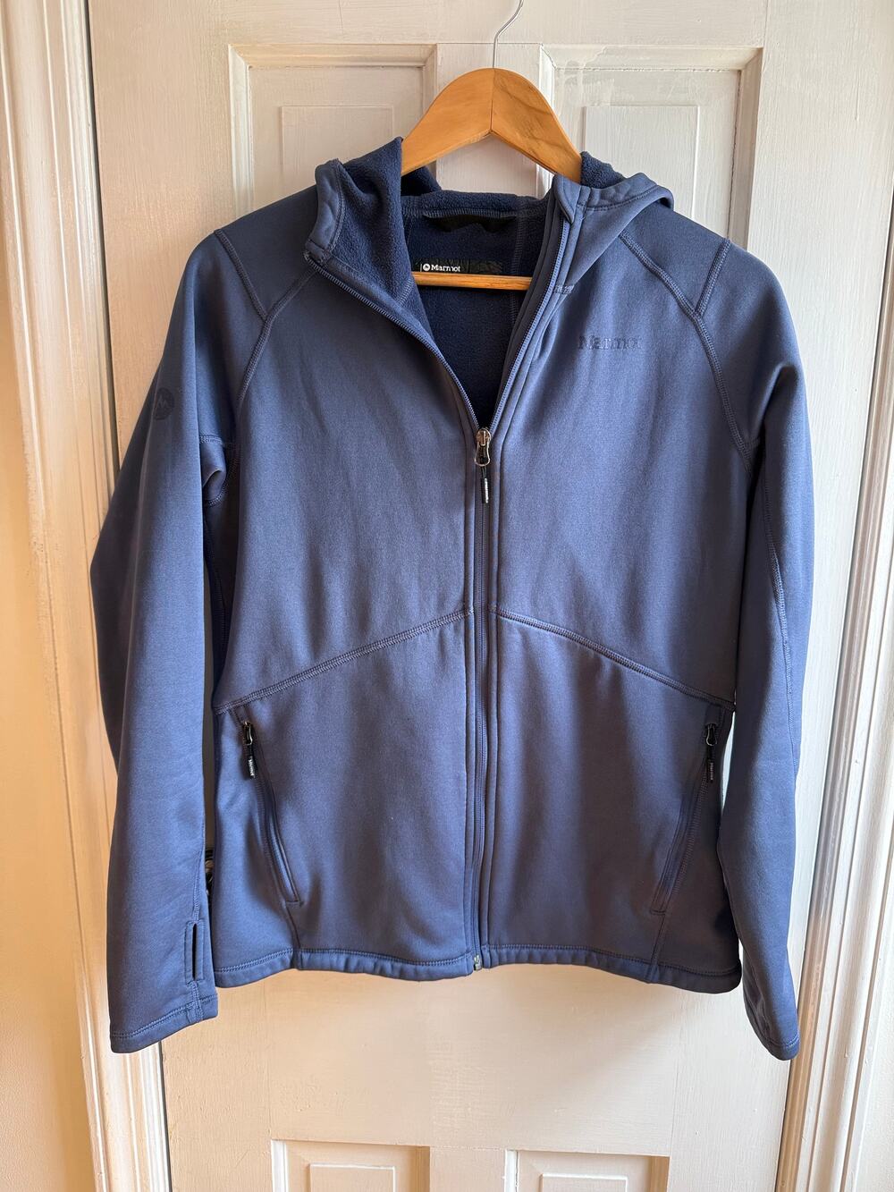 Marmot Women’s Olden Polartec Hoody - Blue - Size Large - Good Condition